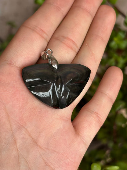 Dije de Obsidiana Arcoíris