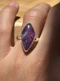 Anillo ajustable de Amatista