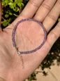 Pulsera de Tanzanita Facetada