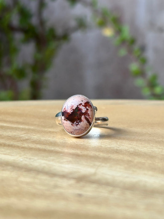 Anillo ajustable de Ópalo en Cantera