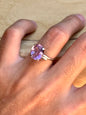 Anillo ajustable de Amatista