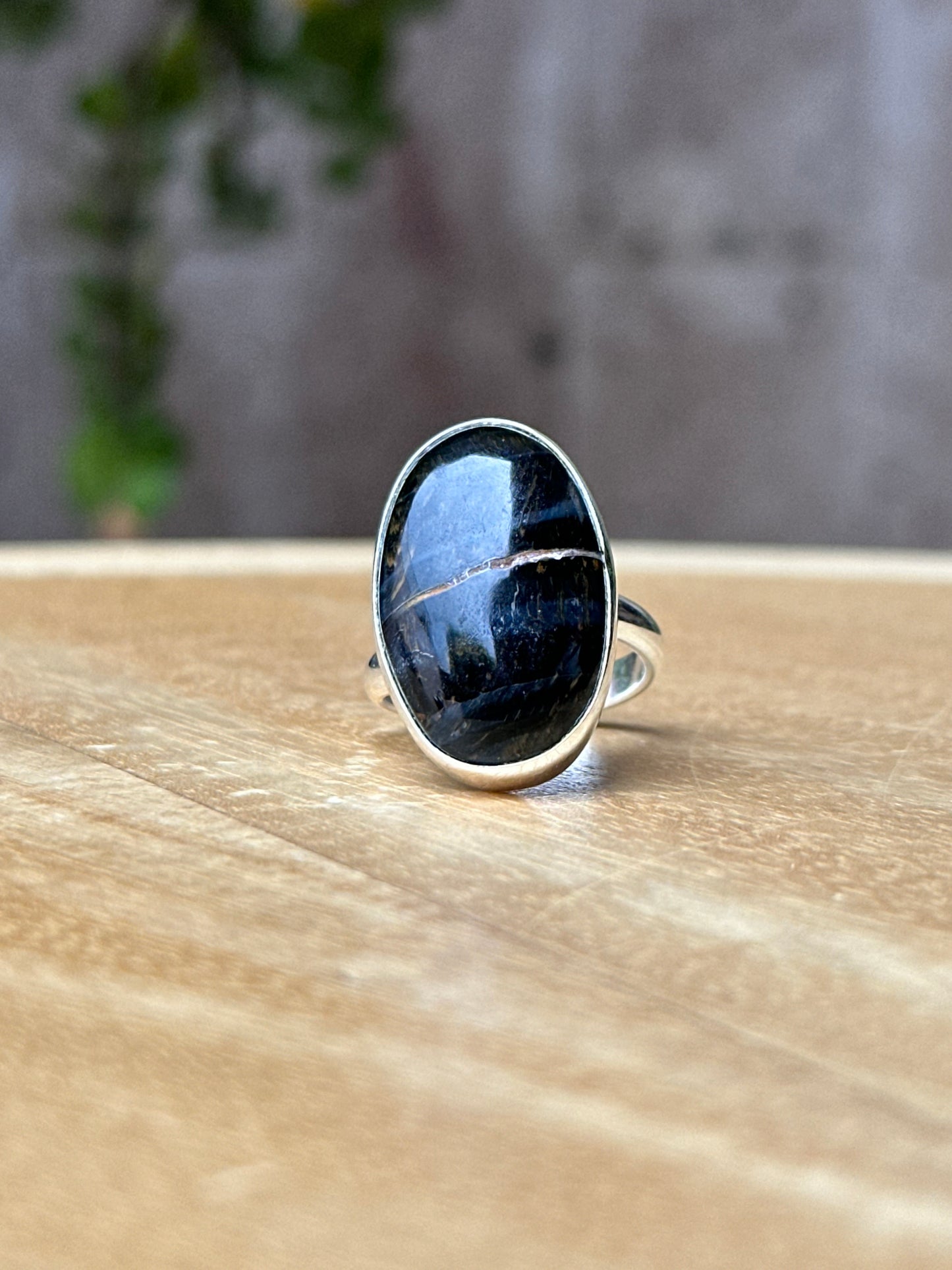 Anillo Ajustable de Ojo de Halcón