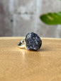 Anillo ajustable de Amatista drusa
