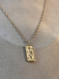 Collar Carta del Tarot El Sol | Acero Inoxidable