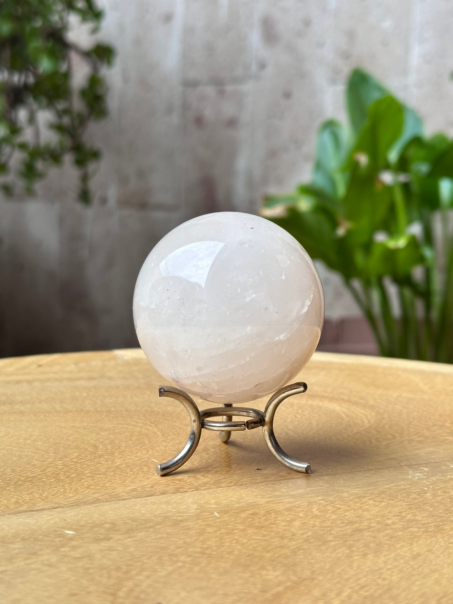 Esfera de Cuarzo Rosa