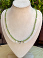 Choker de Peridoto & Citrino