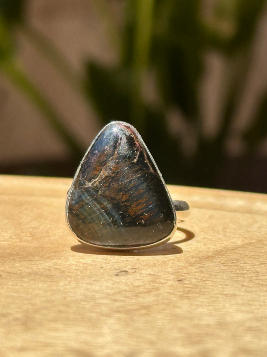 Anillo Ajustable de Ojo de Halcón