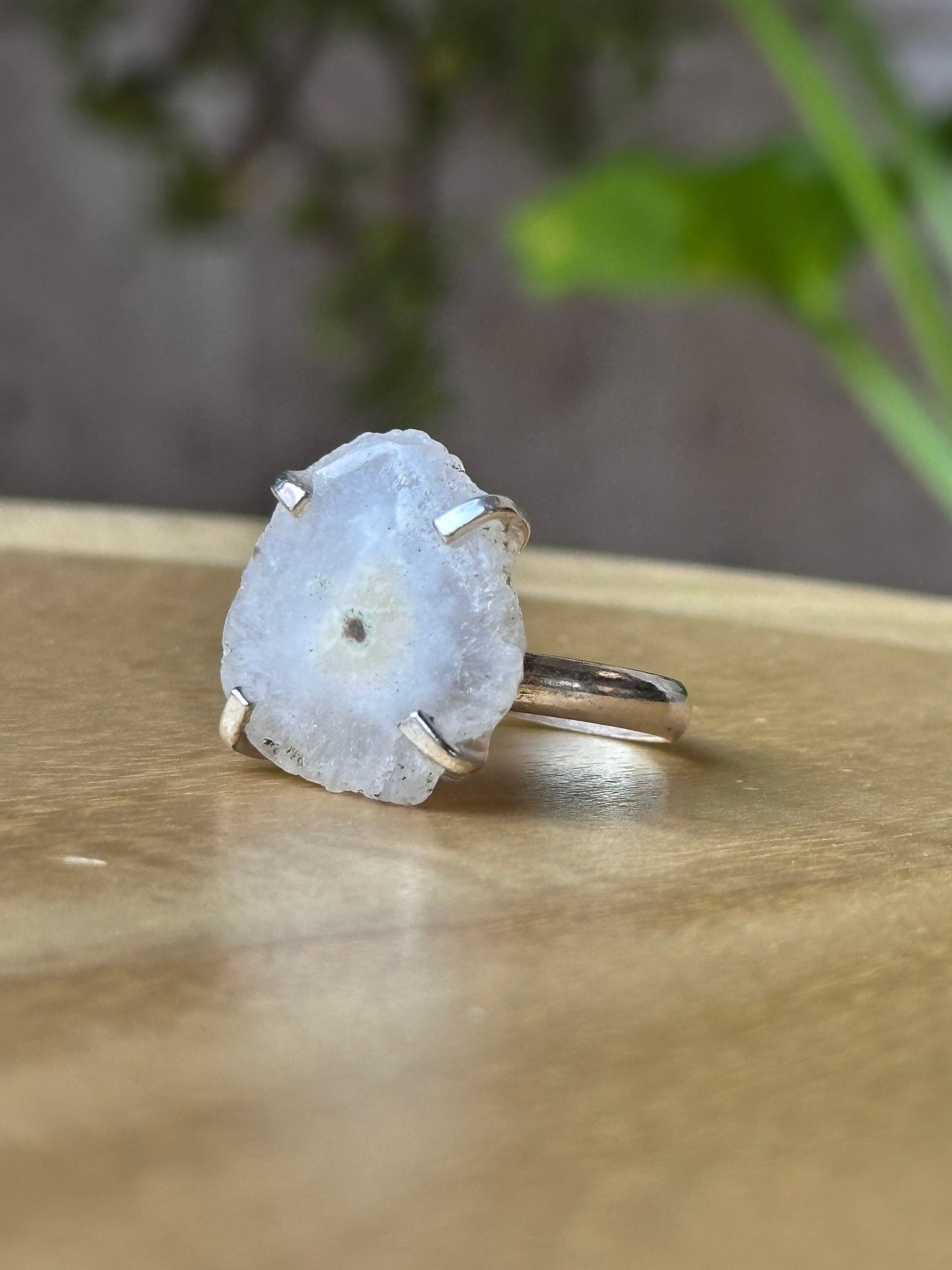 Anillo Ajustable de Estalactita