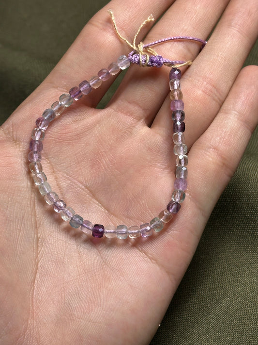 Pulsera ajustable de Fluorita