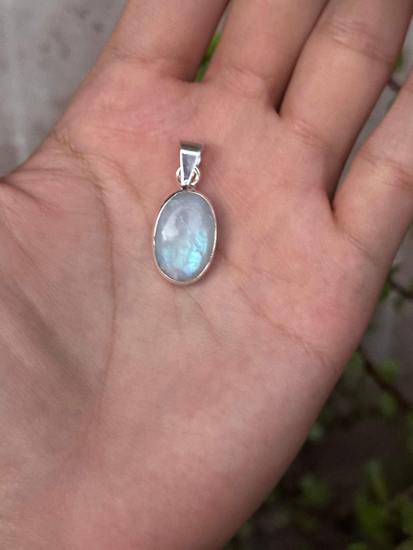 Dije Piedra Luna Natural - Intuición y Equilibrio Emocional