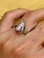 Anillo ajustable de Rodonita