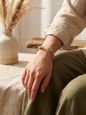 Brazalete de Cobre · Puntas de Venturina Verde