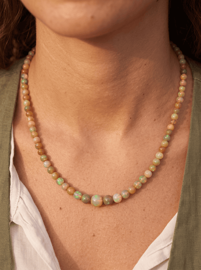 Collar Aurelia · Ópalo Etíope