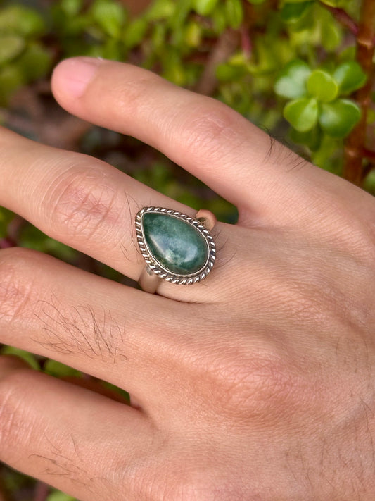 Anillo ajustable de Jade