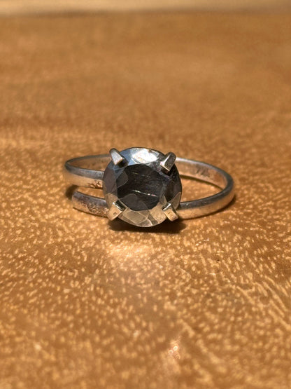 Anillo Ajustable de Tectita | Asteroide de Chile