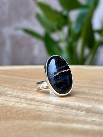 Anillo Ajustable de Ojo de Halcón