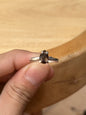 Anillo ajustable de  Cuarzo Ahumado