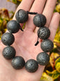 Pulsera ajustable de Piedra Volcánica maxi