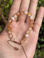 Pulsera Ajustable de Citrino 8mm facetado
