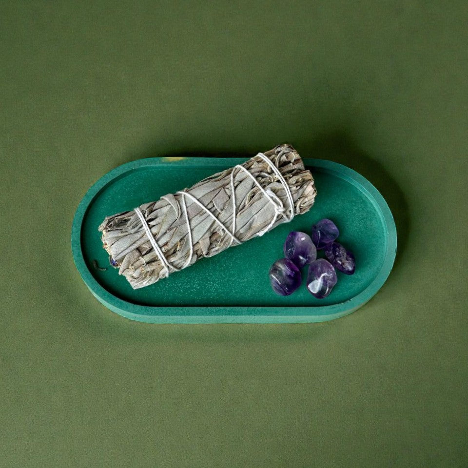 Base de Concreto para Sahumerios, Palo Santo e Inciensos - Diseño Premium