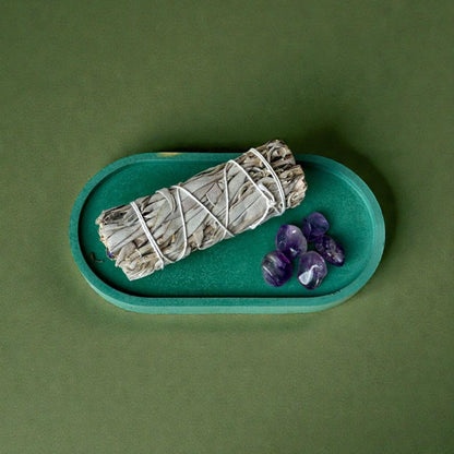 Base de Concreto para Sahumerios, Palo Santo e Inciensos - Diseño Premium