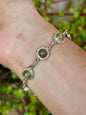 Pulsera de Unakita con broche T