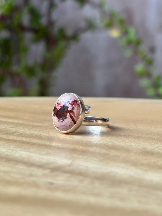 Anillo ajustable de Ópalo en Cantera