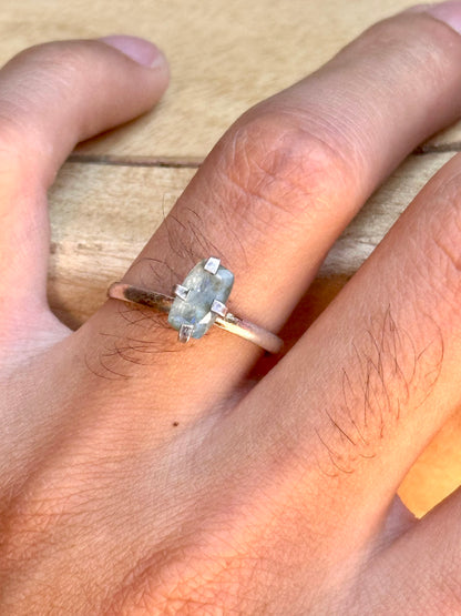 Anillo Ajustable de Aguamarina 2