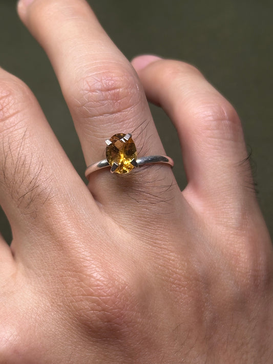 Anillo Ajustable de Heliodoro