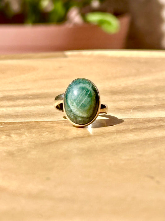 Anillo ajustable de Jade Guatemala