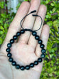 Pulsera Ajustable de Obsidiana Arcoíris 8mm
