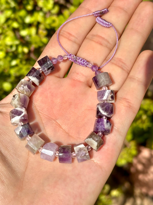 Pulsera ajustable de Amatista