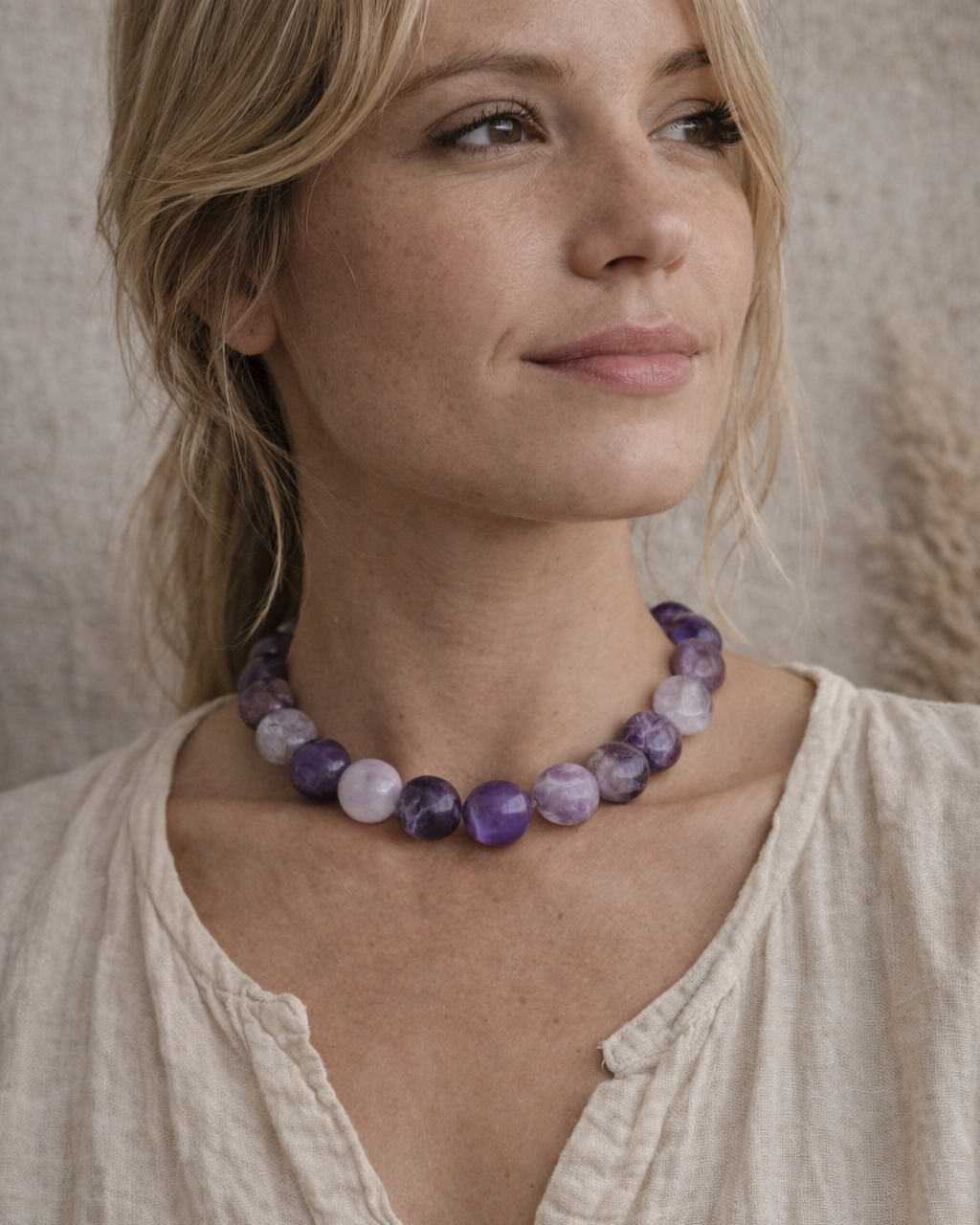 Collar de Amatista - Intuición y Protección Espiritual