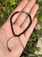Pulsera de Obsidiana 4mm 7 Chakras
