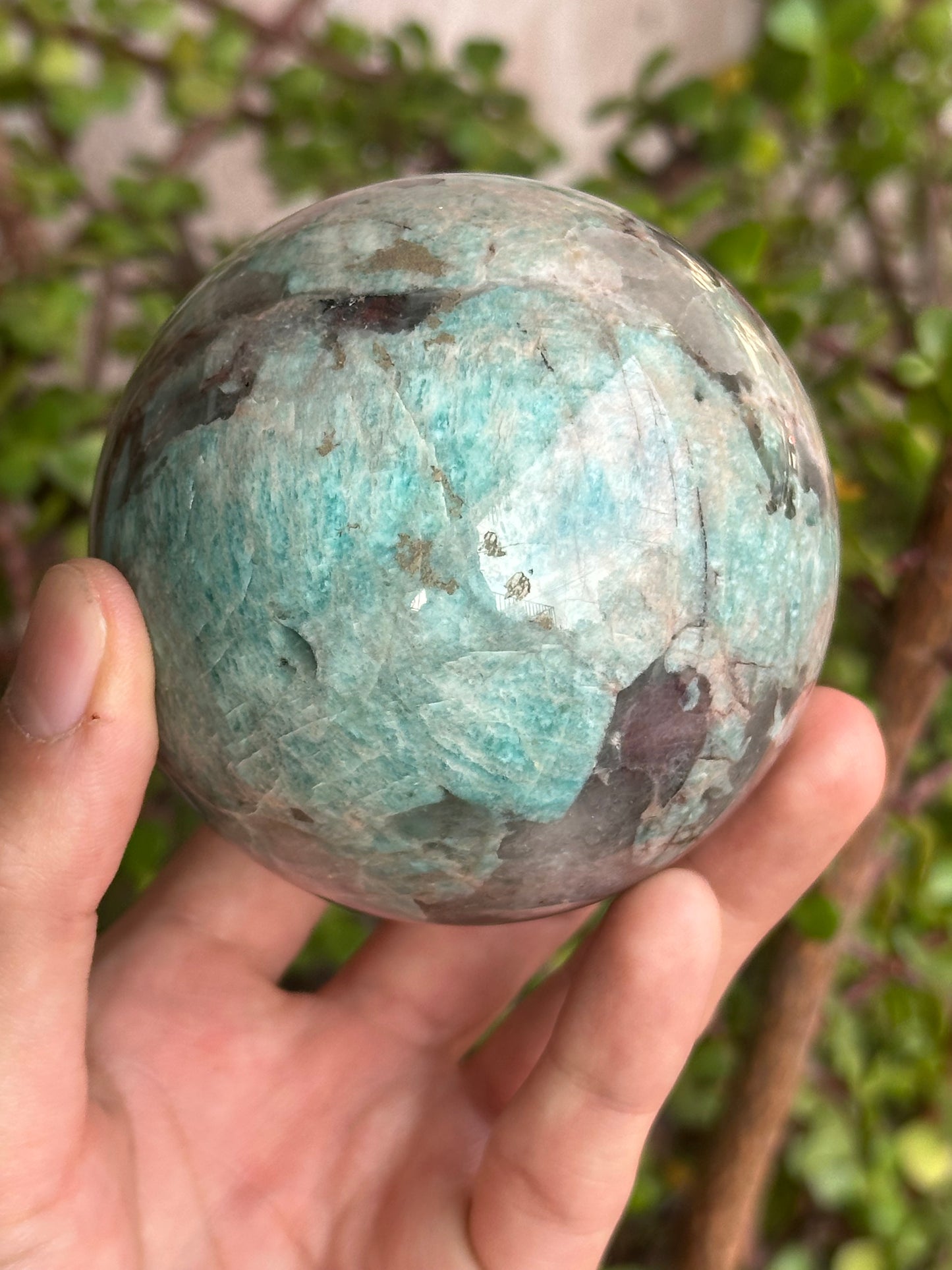 Esfera de Amazonita