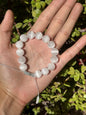 Pulsera Ajustable de Selenita 12mm