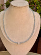 Choker de Aguamarina & Herkimer