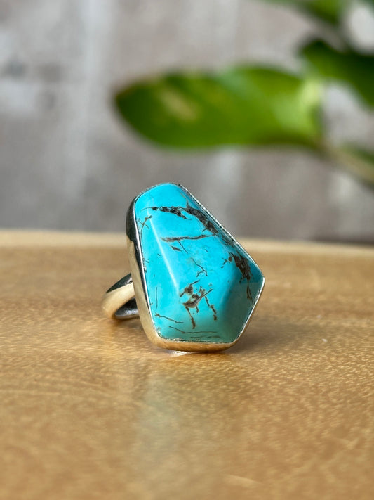 Anillo ajustable de Turquesa