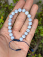 Pulsera Ajustable de Ágata Blue Lace
