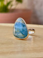Anillo ajustable de Ónix Cielo