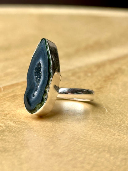Anillo ajustable de geoda