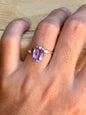 Anillo ajustable de Amatista
