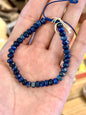 Pulsera ajustable de Lapislázuli calidad AAA