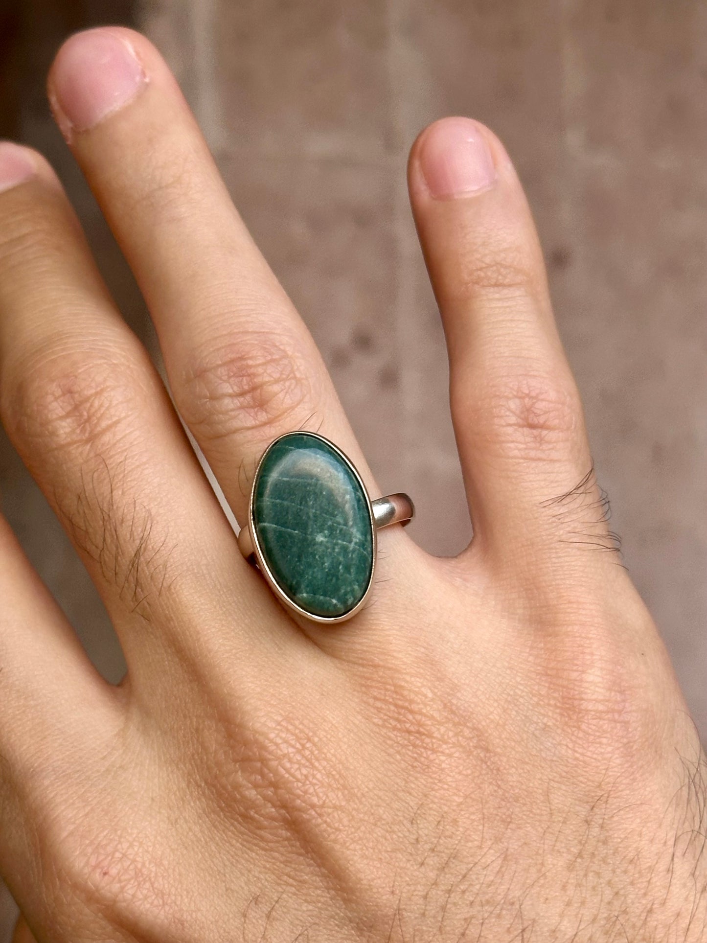 Anillo ajustable de Jade