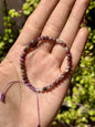 Pulsera Ajustable de Turmalina Rosa | Amor con Protección