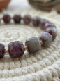 Pulsera ajustable de Turmalina Rosa