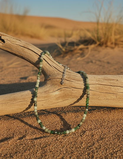 Collar de Esmeraldas con Broche de Plata .925 - Joyería fina
