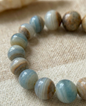 Pulsera ajustable de Ónix Cielo