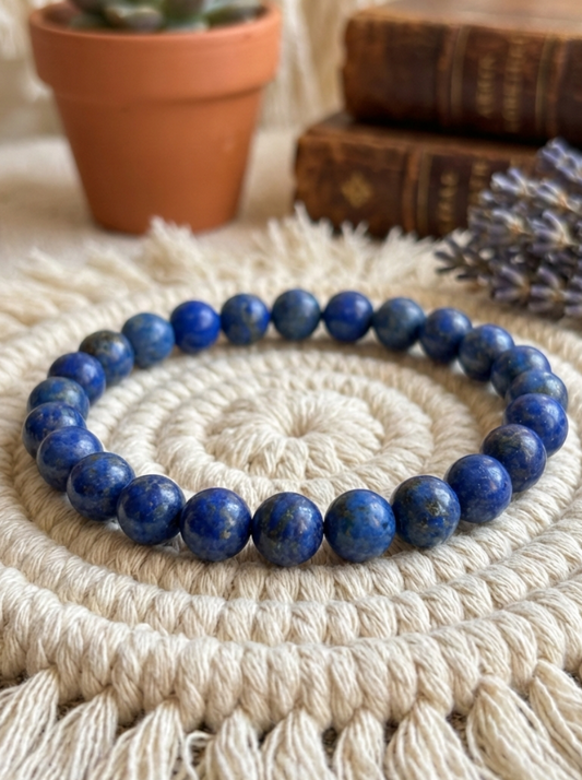 Pulsera ajustable de Lapislázuli