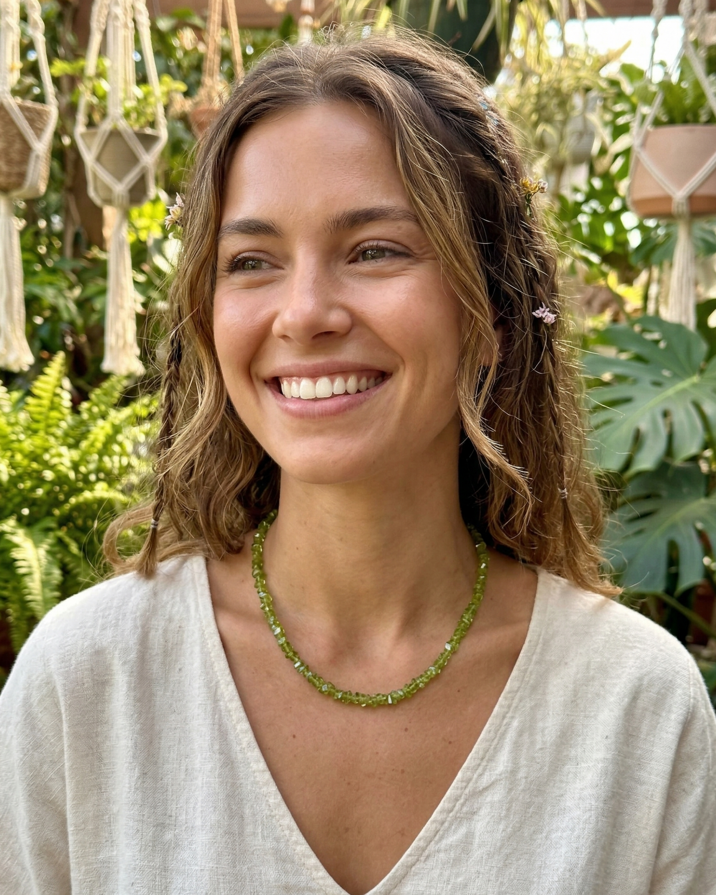 Choker de Peridoto